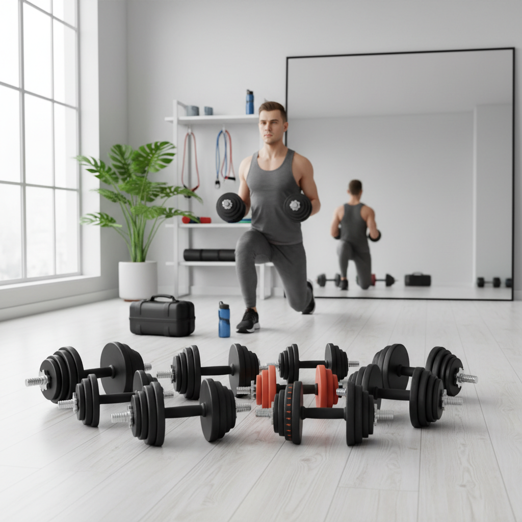 Top 10 Portable Dumbbells for Effective Home Workouts