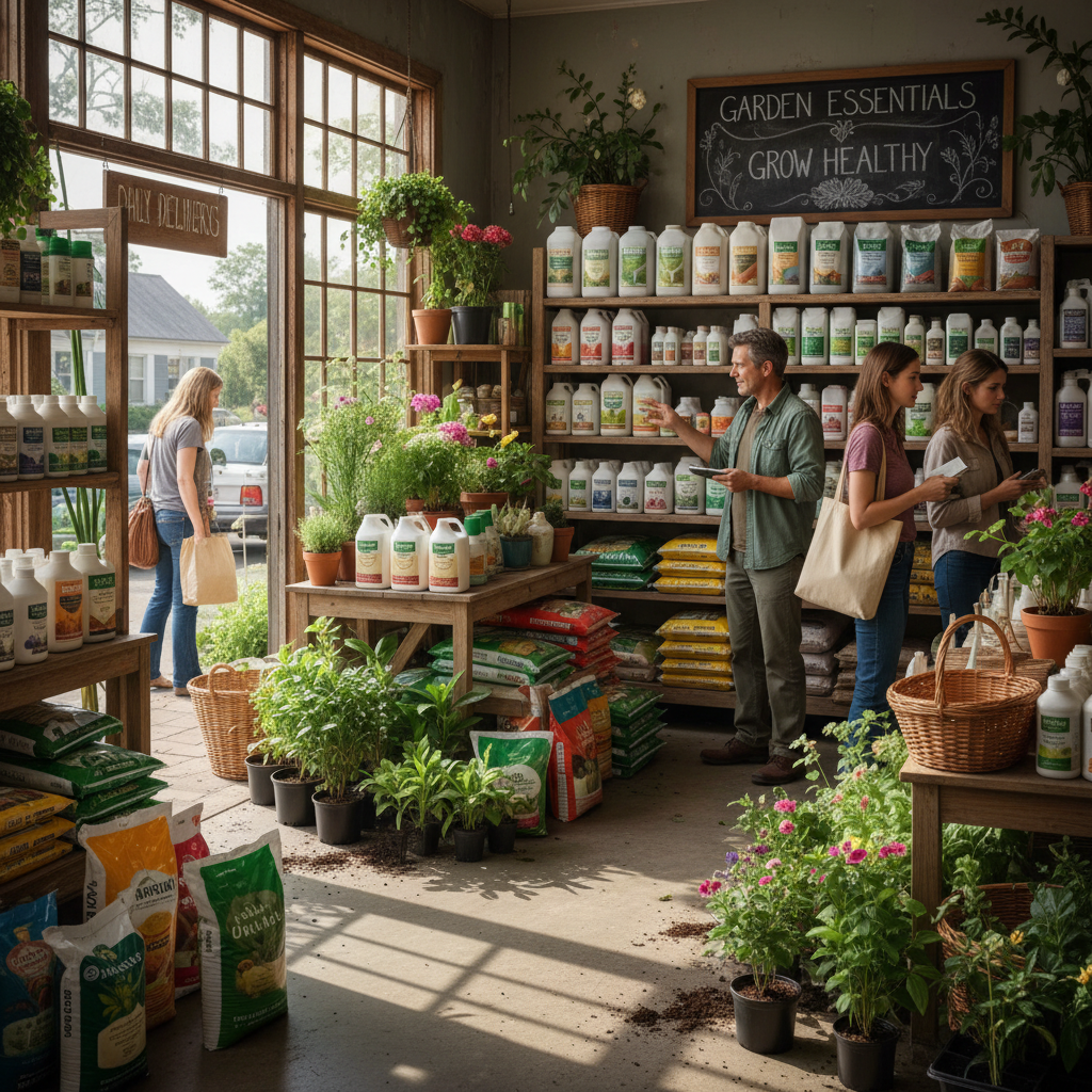 Top 5 Fertilizer Shops Near Me for All Your Gardening Needs