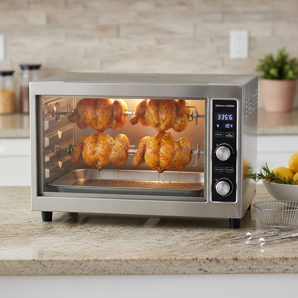 Top 5 Electric Chicken Rotisserie Ovens for Perfectly Cooked Chicken in 2023