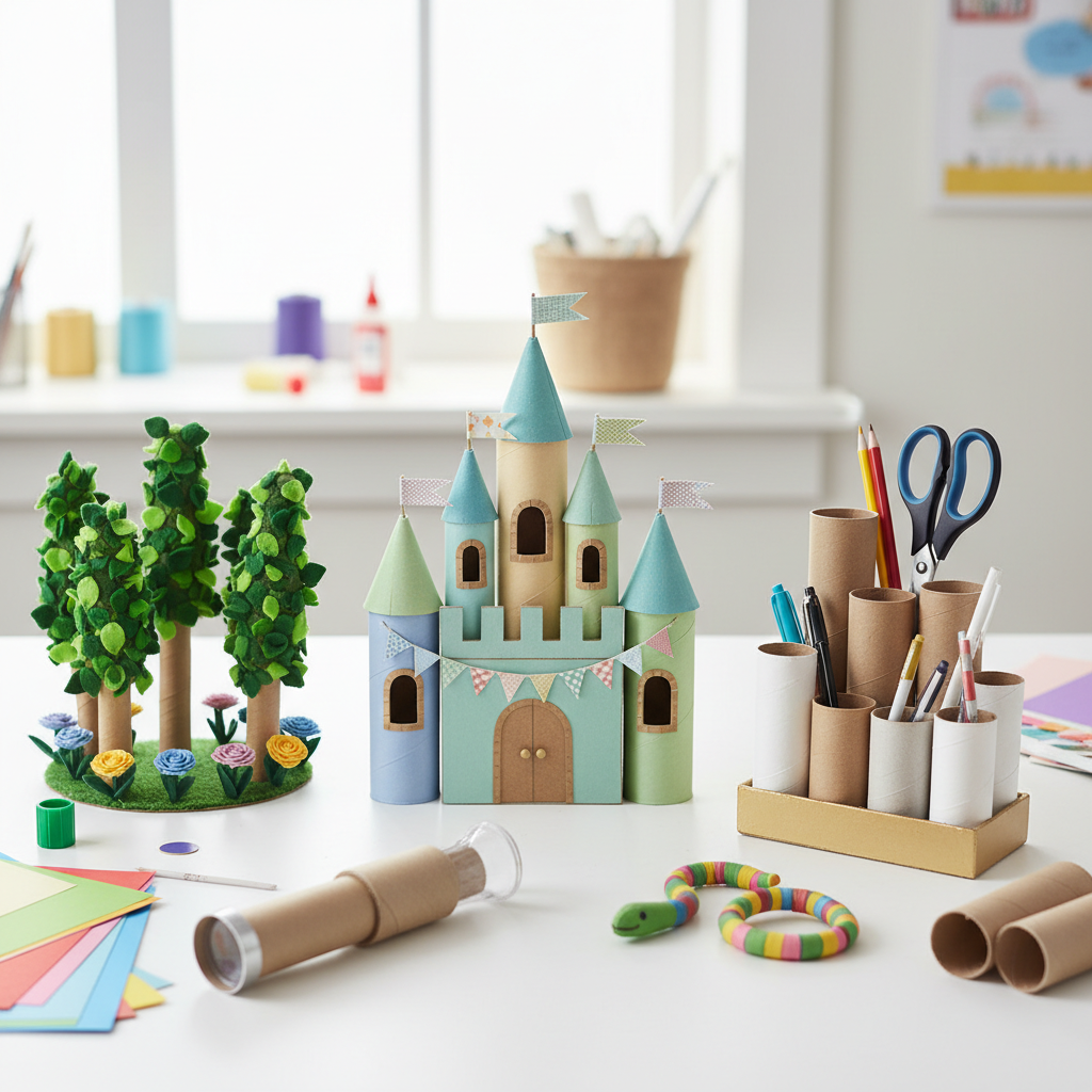 Top 5 Creative Uses for Cardboard Tubes in Your Crafts Projects