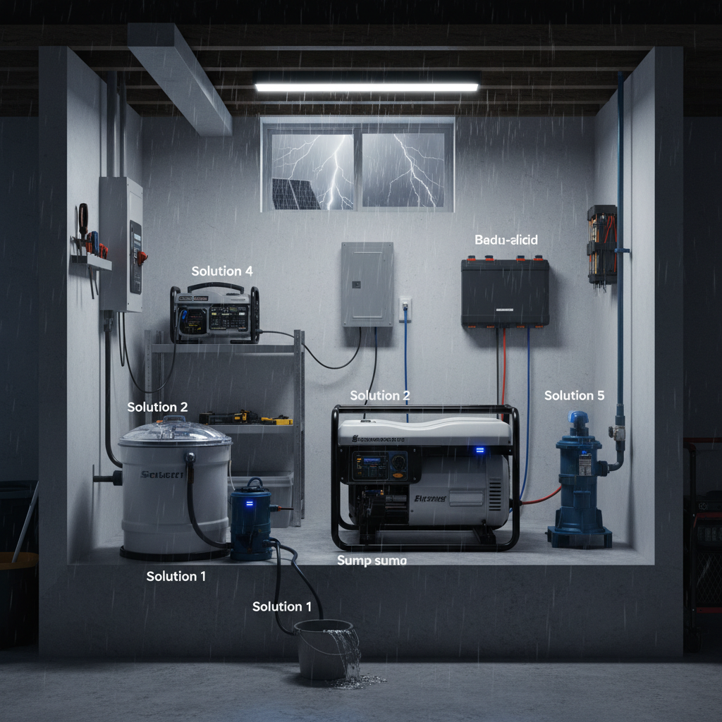 Top 5 Backup Power Solutions for Sump Pumps to Prevent Flooding