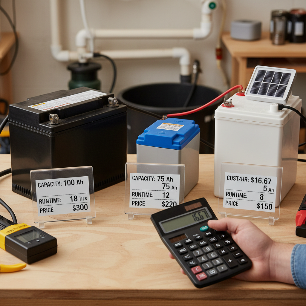 2025 Top 5 Backup Sump Pump Batteries: Ultimate Guide for Homeowners