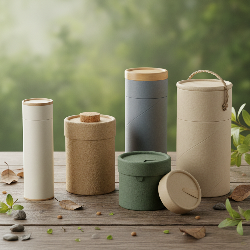 2025 Top 5 Paper Tube Containers for Eco-Friendly Packaging Solutions