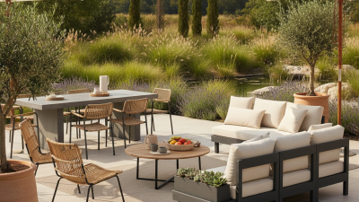 Explore the Best Modern Garden Furniture Trends for 2025 Top Picks