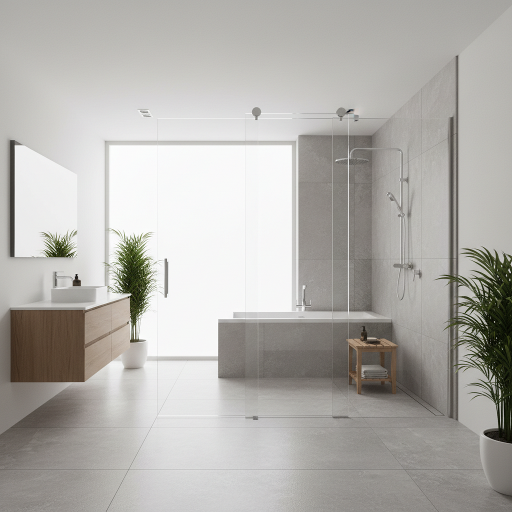 Top 5 Benefits of Sliding Door Shower Glass for Modern Bathrooms