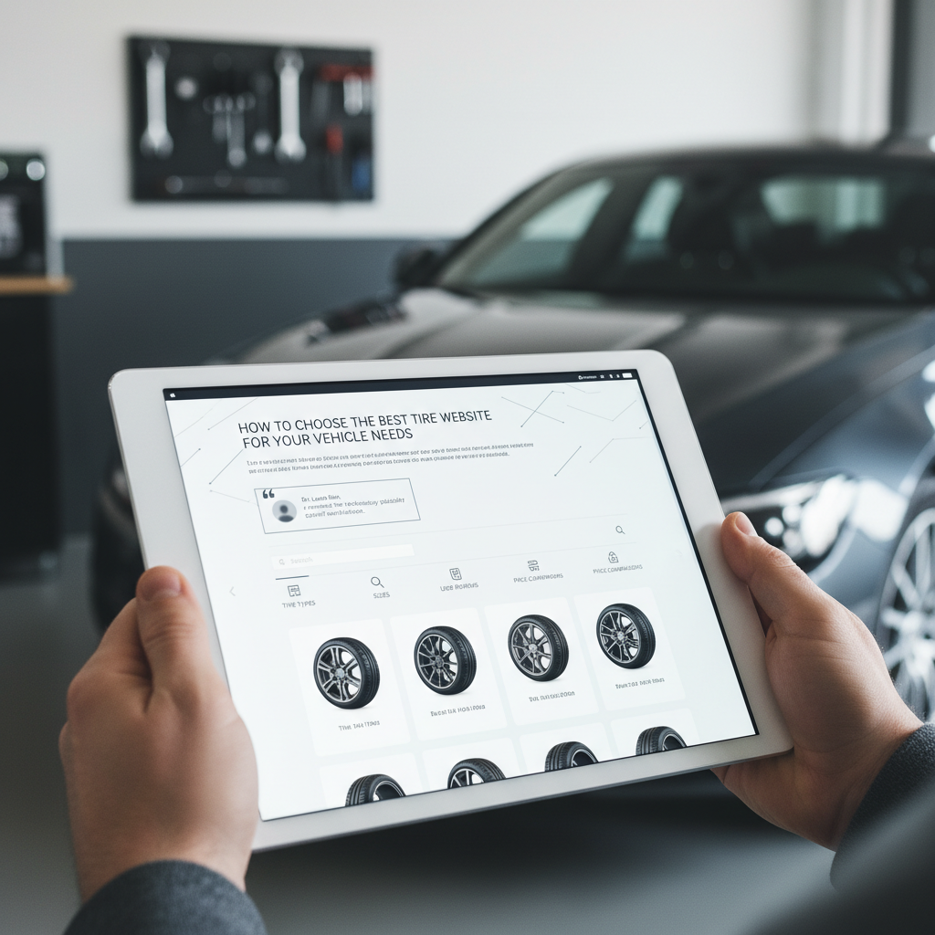 How to Choose the Best Tire Website for Your Vehicle Needs
