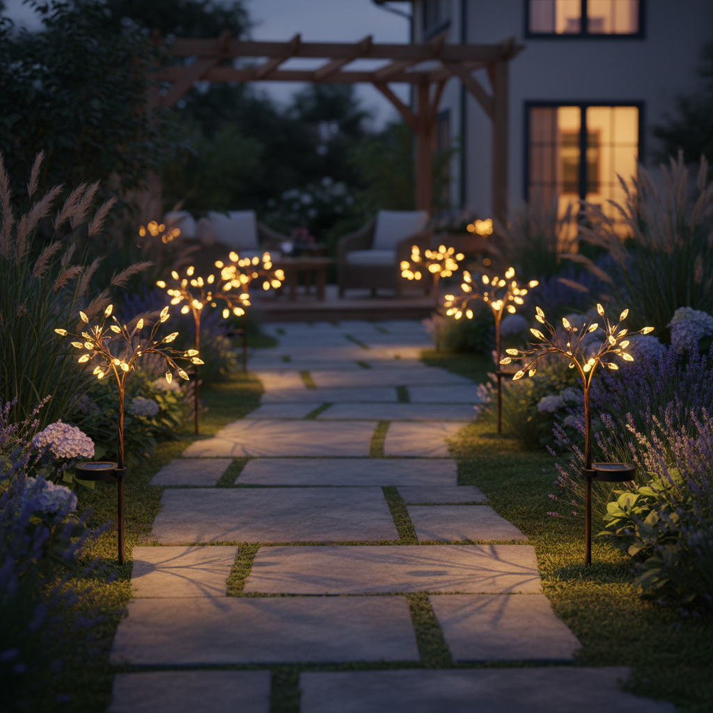 2025 Top 5 Solar Tree Lights You Need for Your Outdoor Space