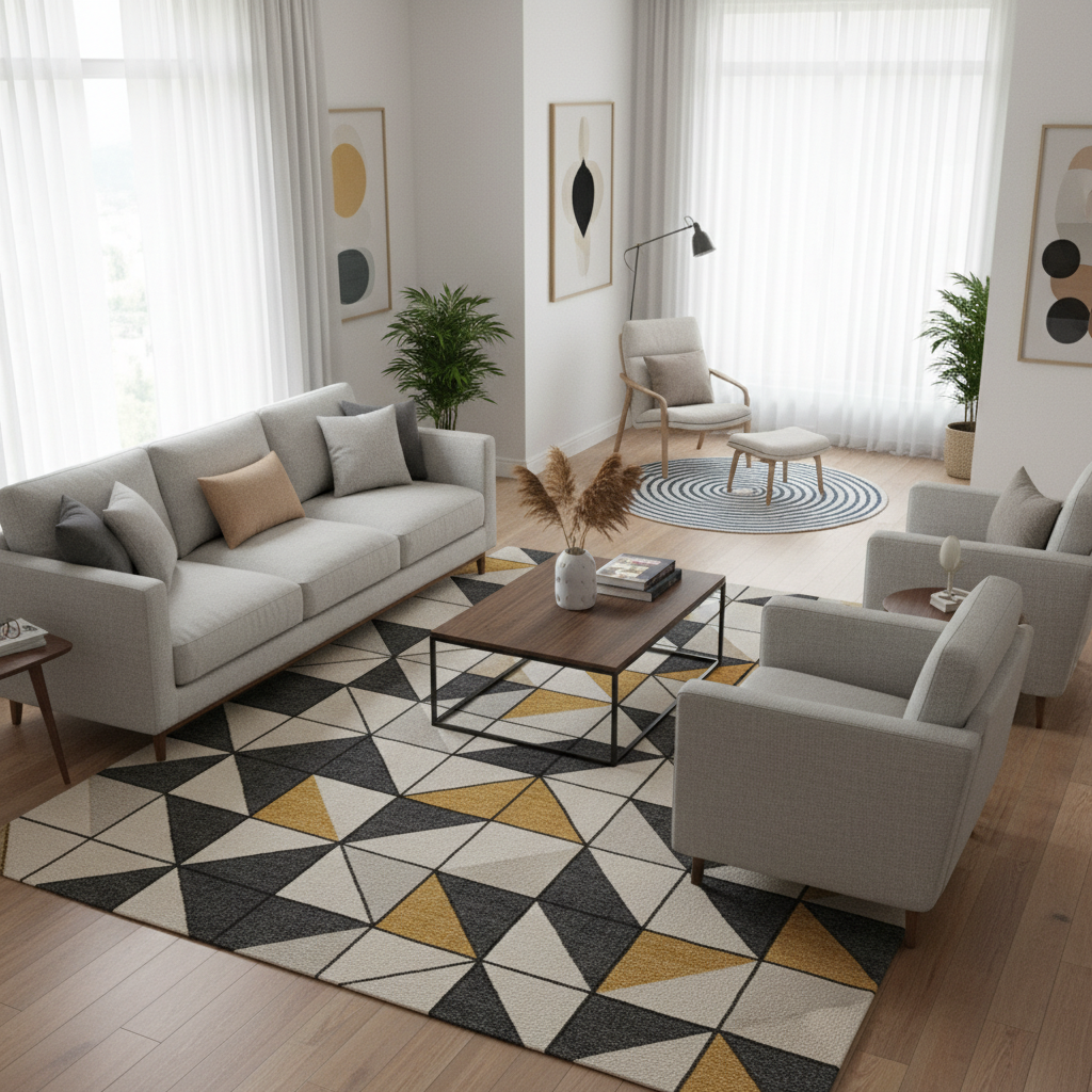 How to Choose the Perfect Geometric Rug for Your Home Decor Style