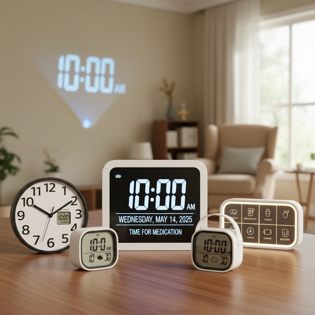 2025 Top 5 Best Elderly Clocks for Enhanced Senior Independence