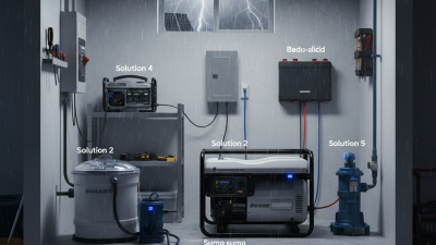 Top 5 Backup Power Solutions for Sump Pumps to Prevent Flooding