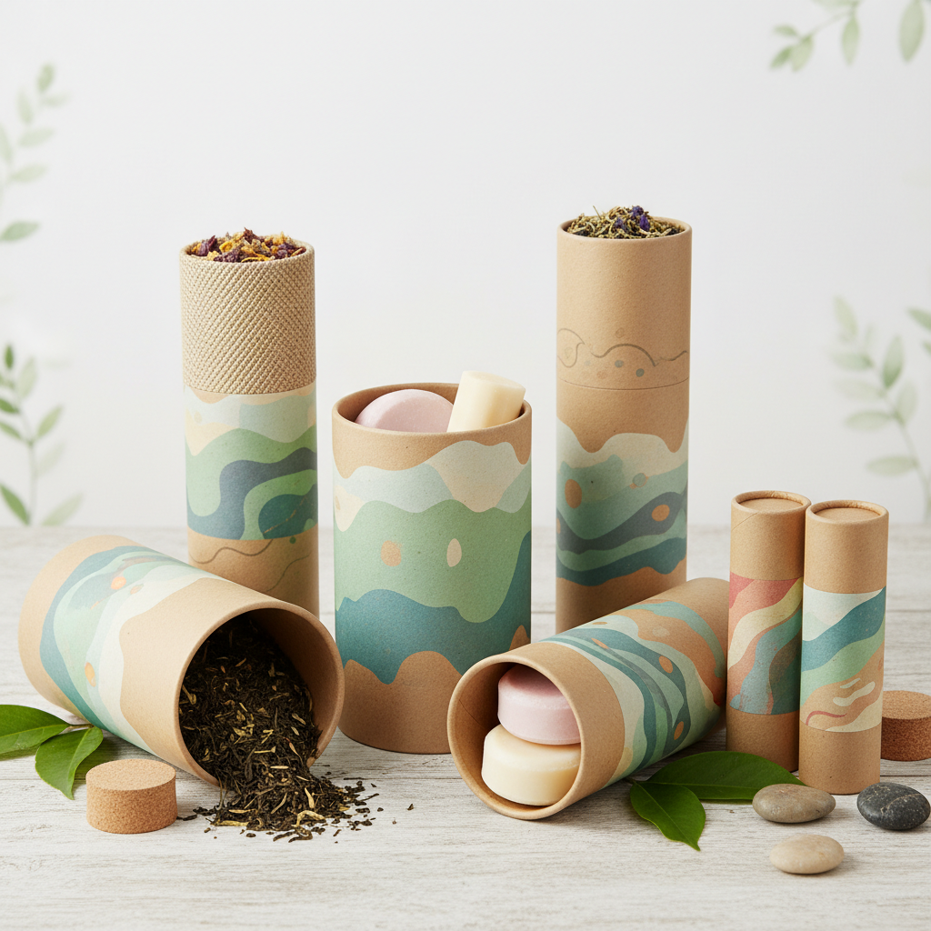2025 Top 5 Paper Tube Containers for Eco-Friendly Packaging Solutions