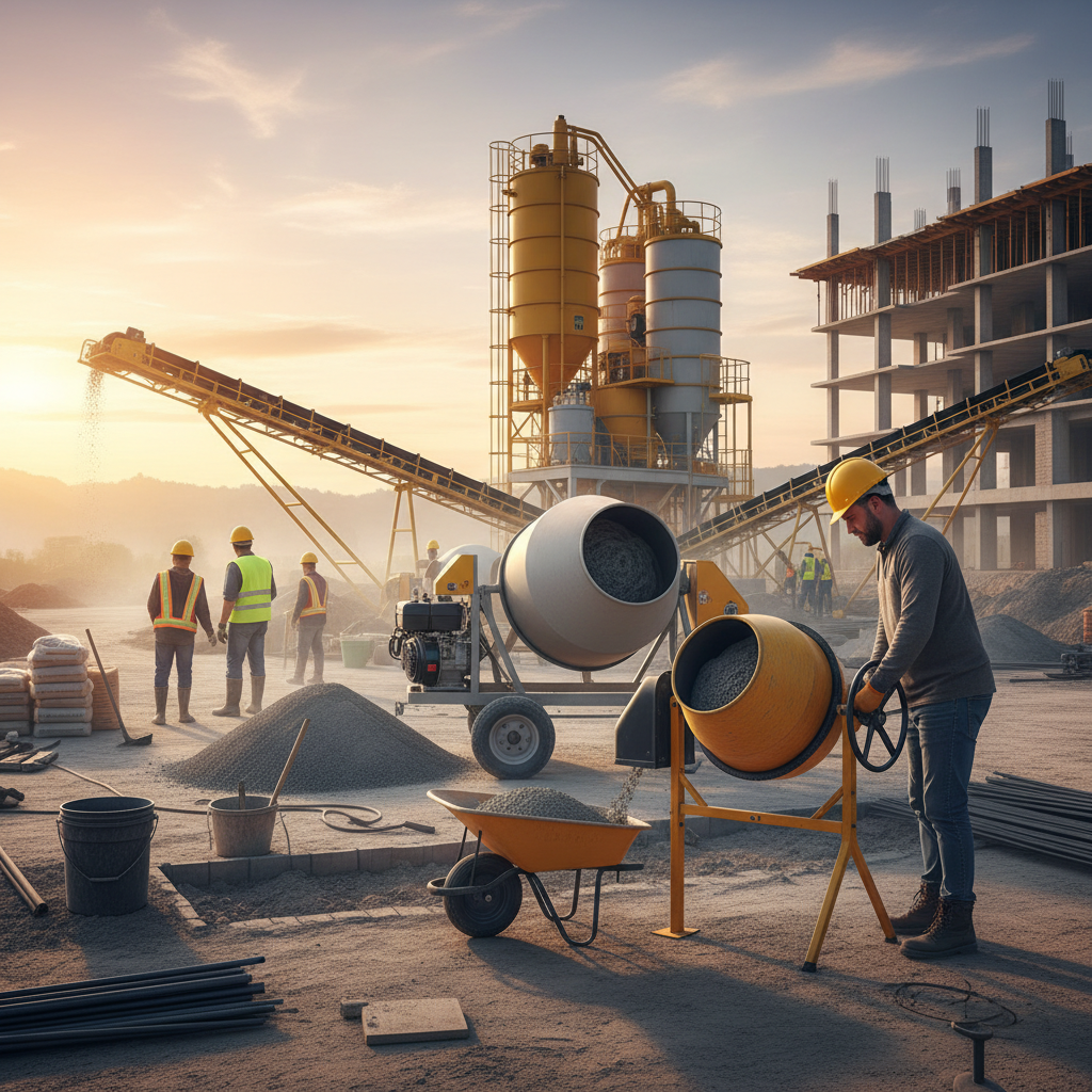 Why Choosing the Right Cement Mixer is Essential for Successful Construction Projects
