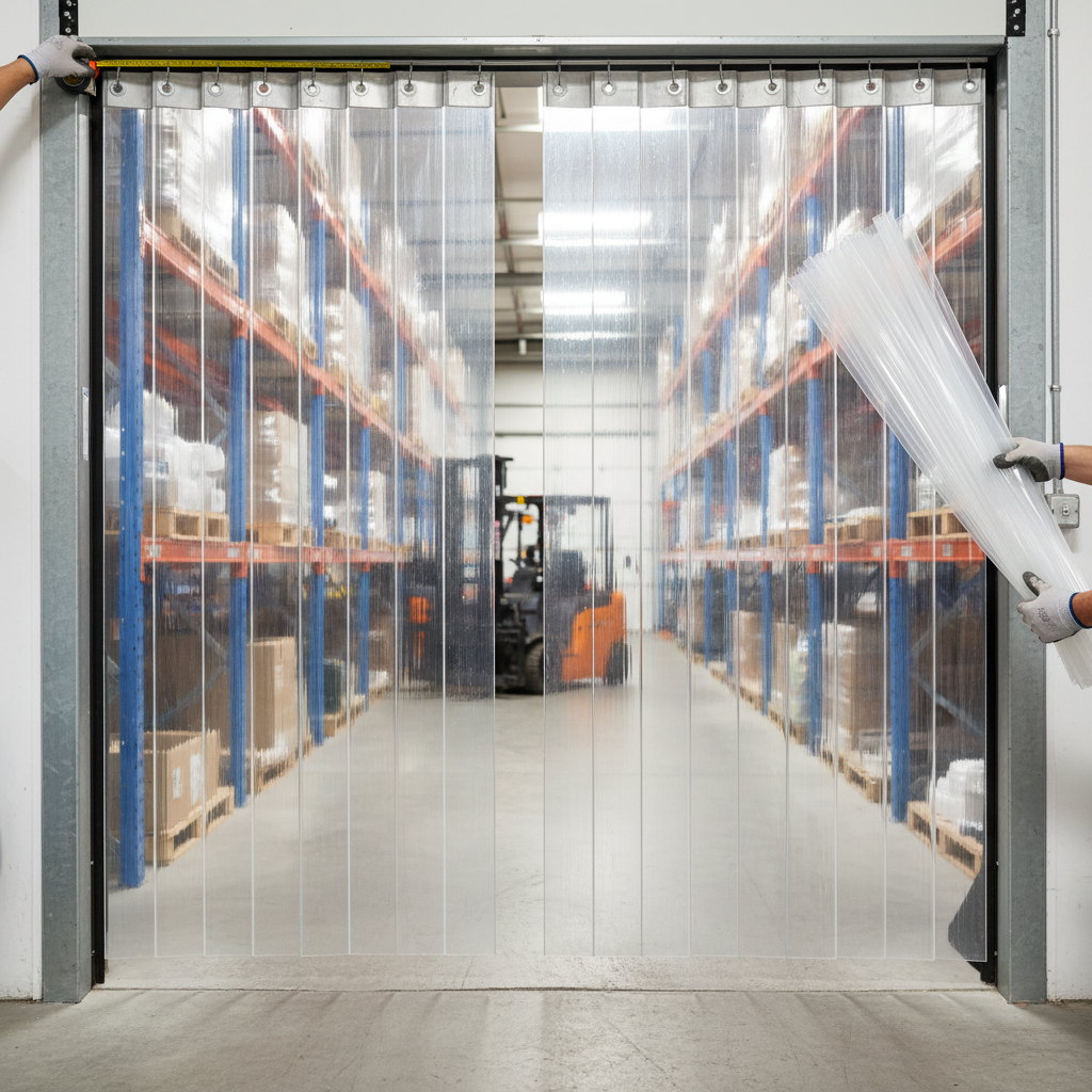 Why PVC Strip Curtains Are Essential for Efficient Temperature Control in Your Workspace