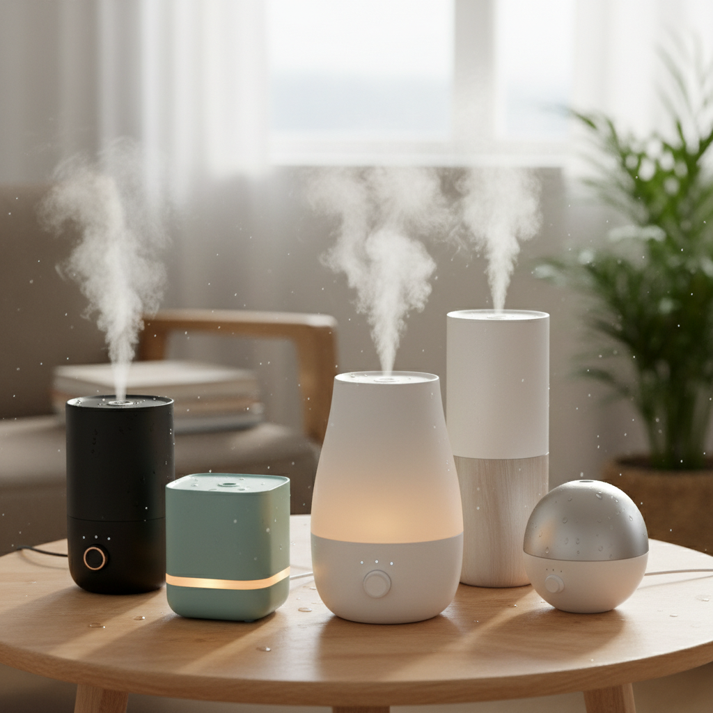 2025's Top 5 Small Warm Mist Humidifiers for Ultimate Comfort