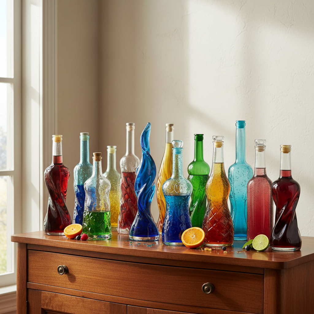 Top 10 Unique Glass Bottles for Stylish Beverage Storage and Serving