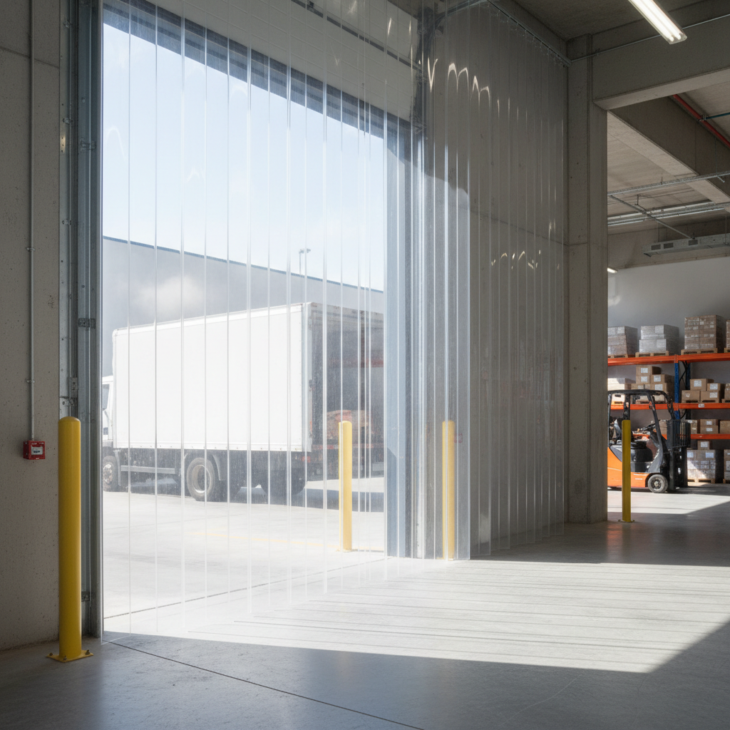 Why PVC Strip Curtains Are Essential for Efficient Temperature Control in Your Workspace