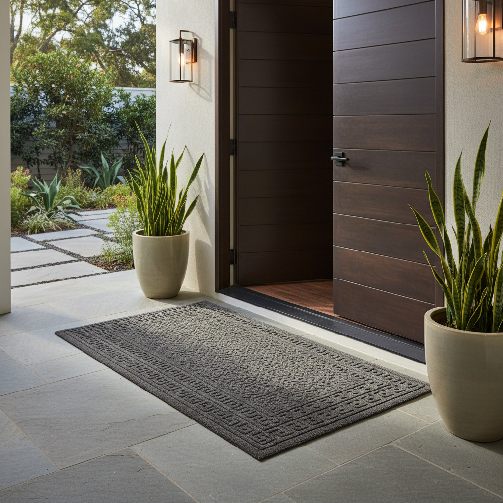 How to Choose the Perfect Large Door Mats for Your Home Entrance