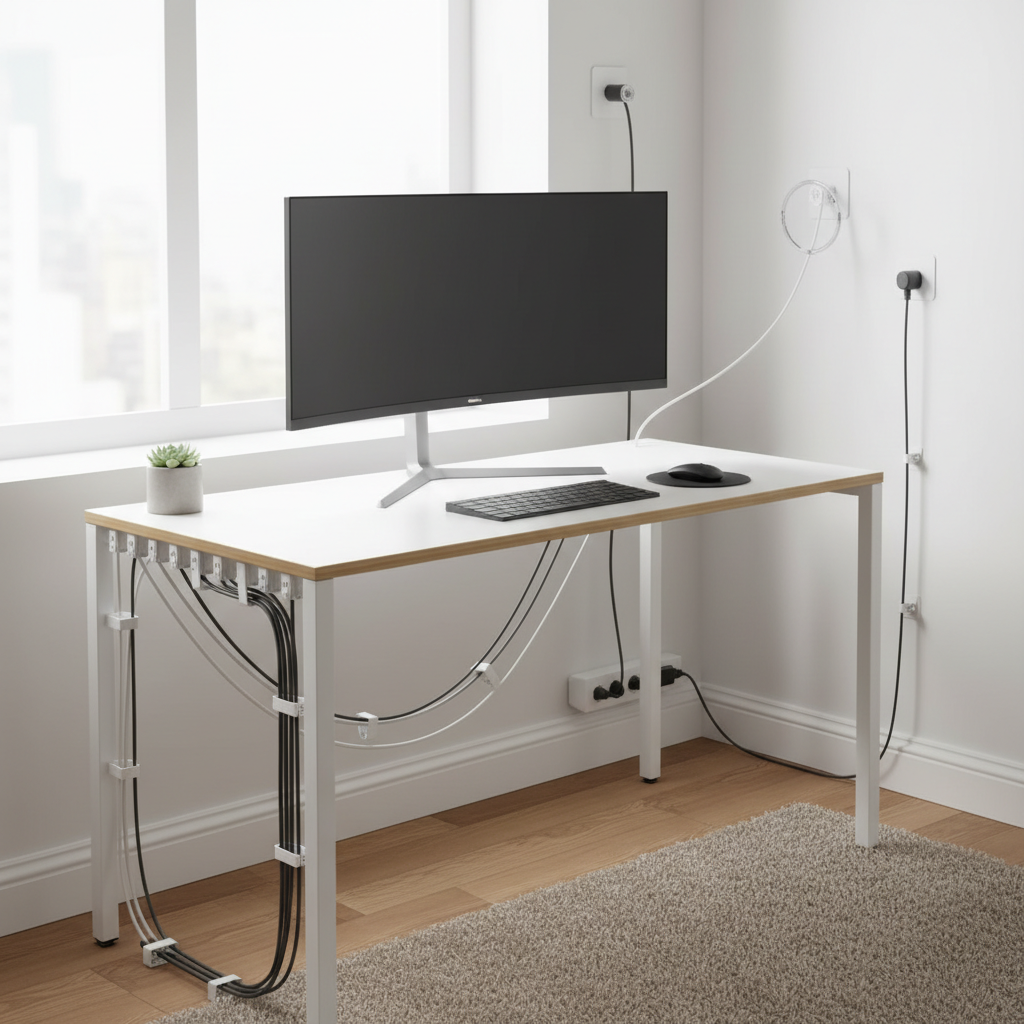 How to Organize Your Cables with Self Adhesive Cable Clips in 2025