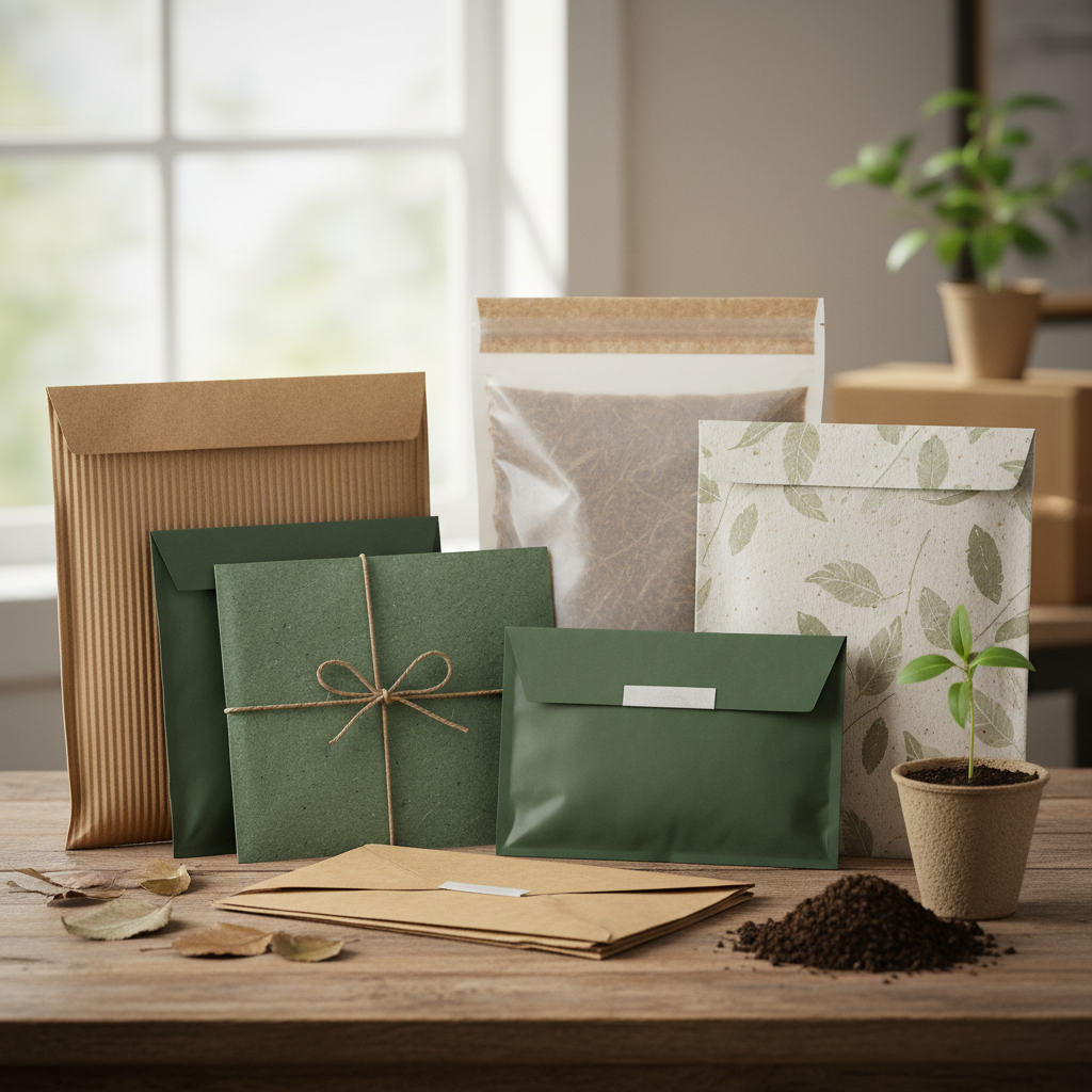 Top 5 Compostable Mailers for Eco-Friendly Shipping Solutions