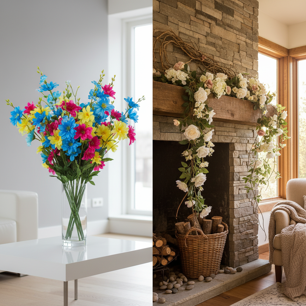 Top 2025 Trends in Plastic Flowers for Stunning Home Decor Ideas