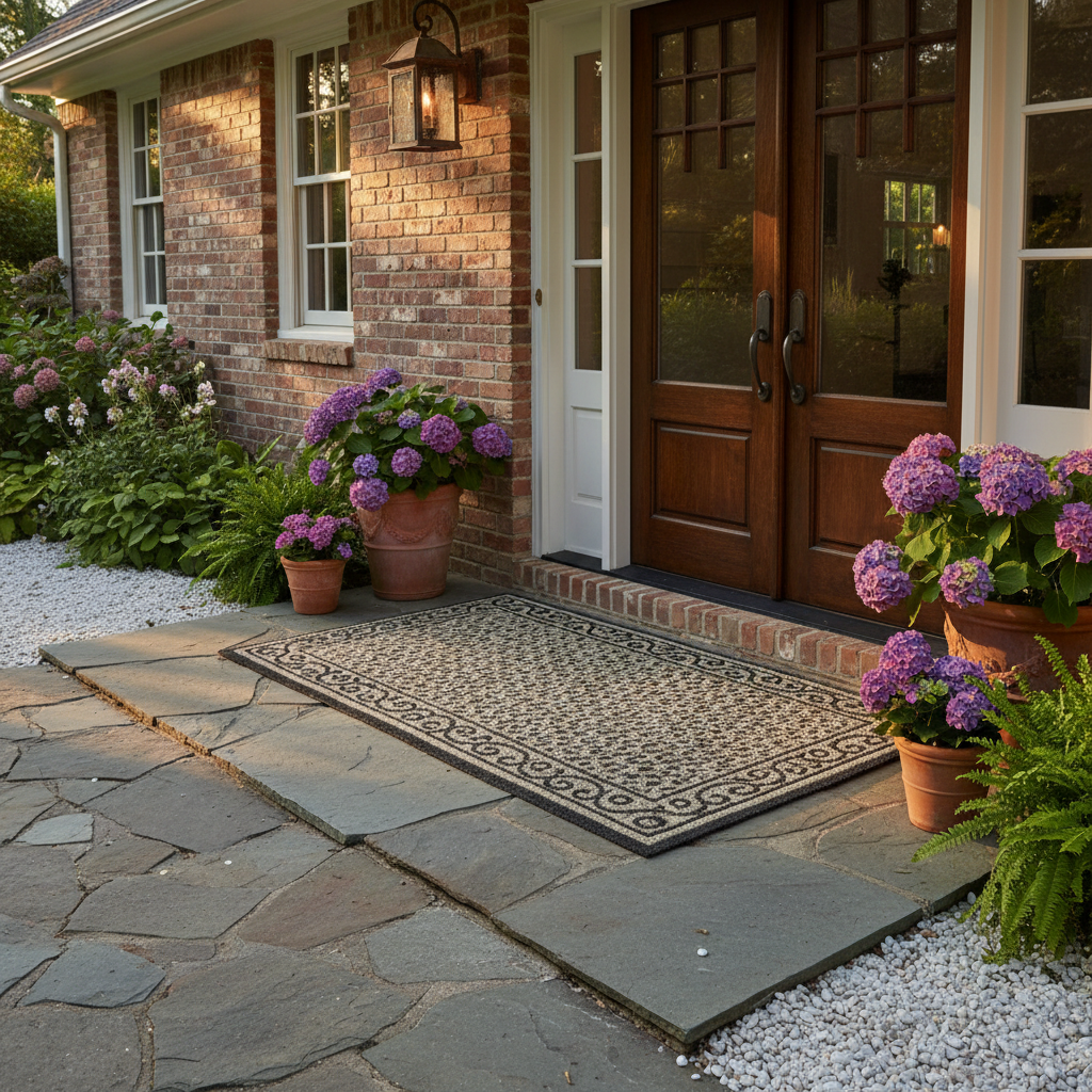 How to Choose the Perfect Large Door Mats for Your Home Entrance