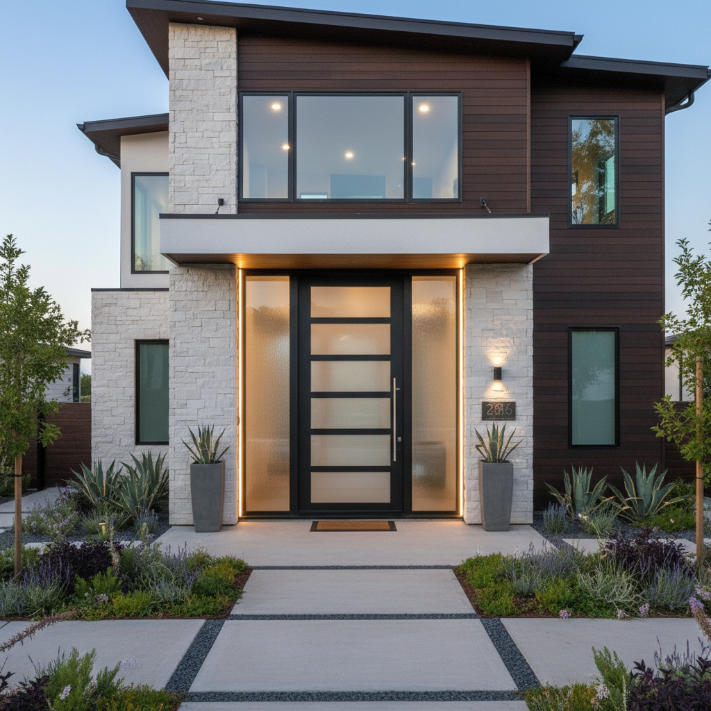 Why Modern Exterior Doors Are the Best Choice for Your Home's Curb Appeal