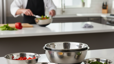 Why Stainless Steel Prep Bowls Are Essential for Every Kitchen Chef