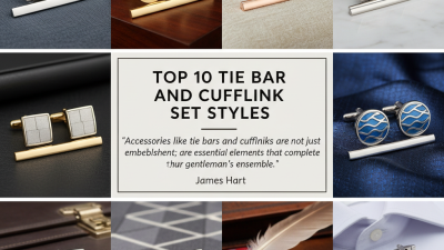 Top 10 Tie Bar And Cufflink Set Styles for Every Formal Occasion