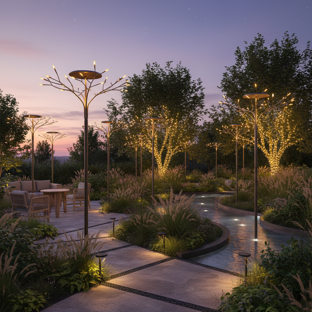 2025 Top 5 Solar Tree Lights You Need for Your Outdoor Space