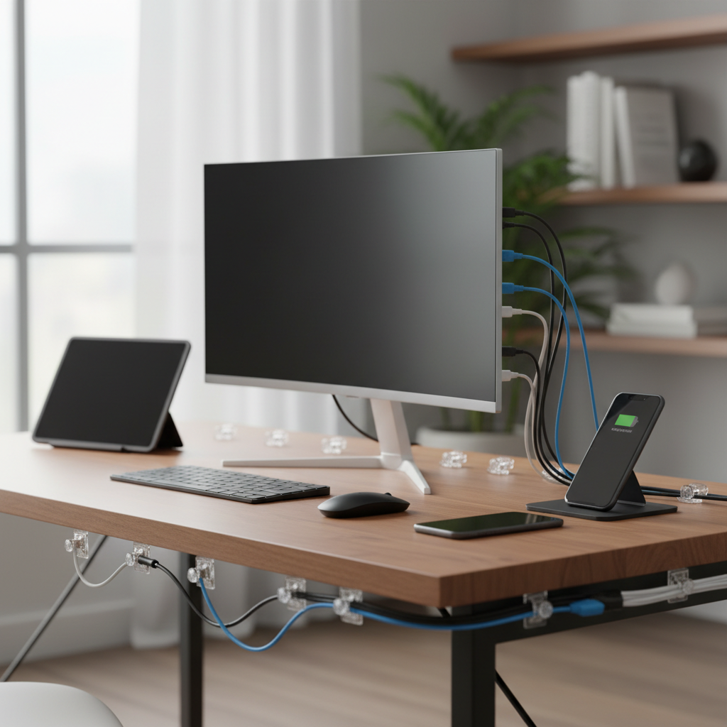 How to Organize Your Cables with Self Adhesive Cable Clips in 2025