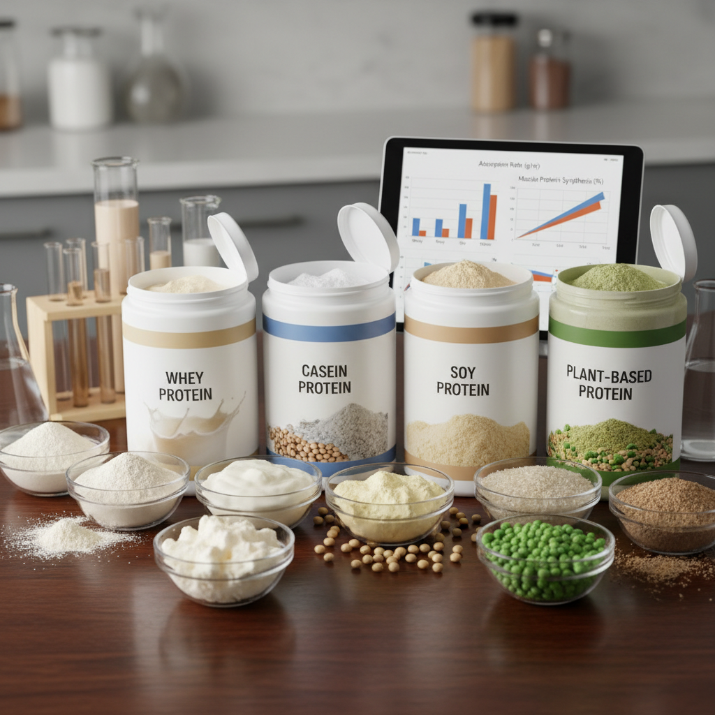 Top 10 Muscle Protein Powders for Building Strength and Recovery