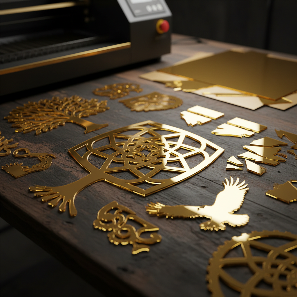 2025 Guide to Creating Stunning Gold Acrylic Laser Cut Designs