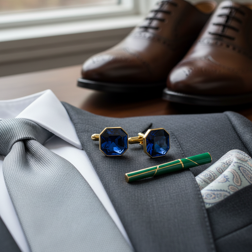 Top 10 Tie Bar And Cufflink Set Styles for Every Formal Occasion