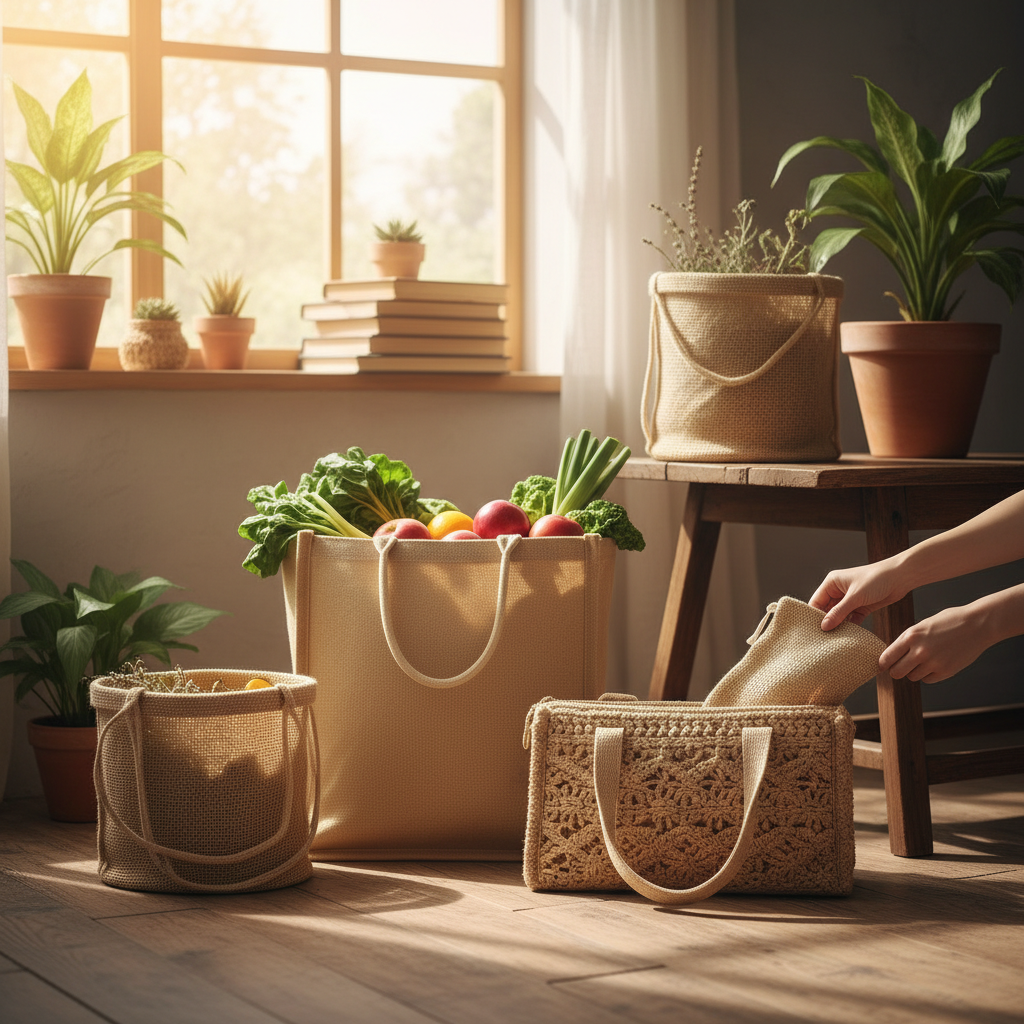 Why You Should Choose Jute Bags for Sustainable Living and Eco Friendly Choices