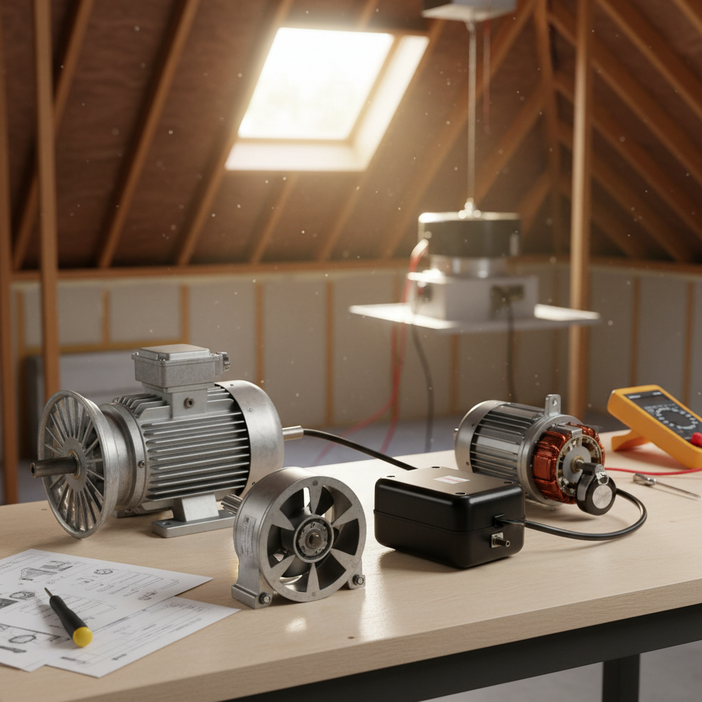 How to Choose the Best Attic Fan Motor for Your Home Efficiency