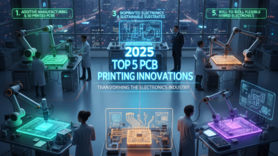 2025 Top 5 PCB Printing Innovations Transforming the Electronics Industry