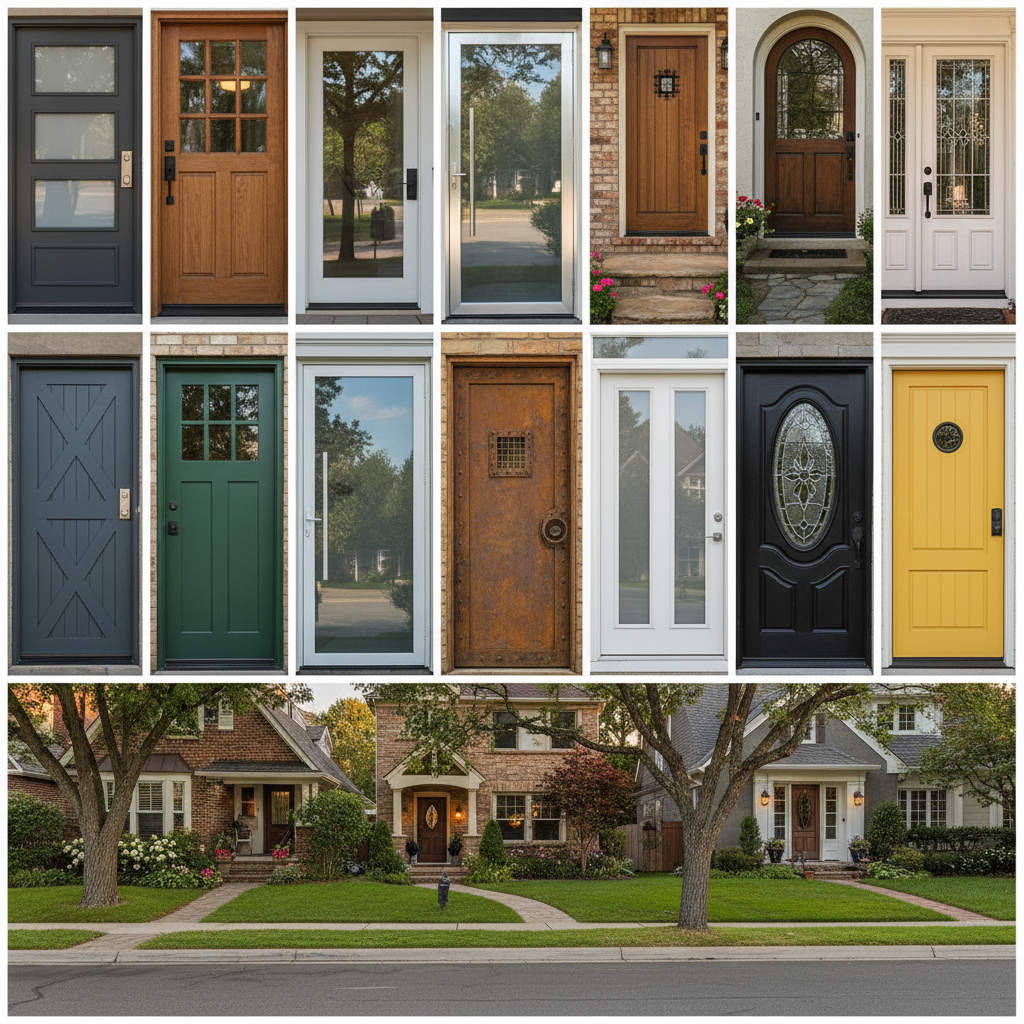 Top 10 Front Doors to Enhance Your Home's Curb Appeal and Security