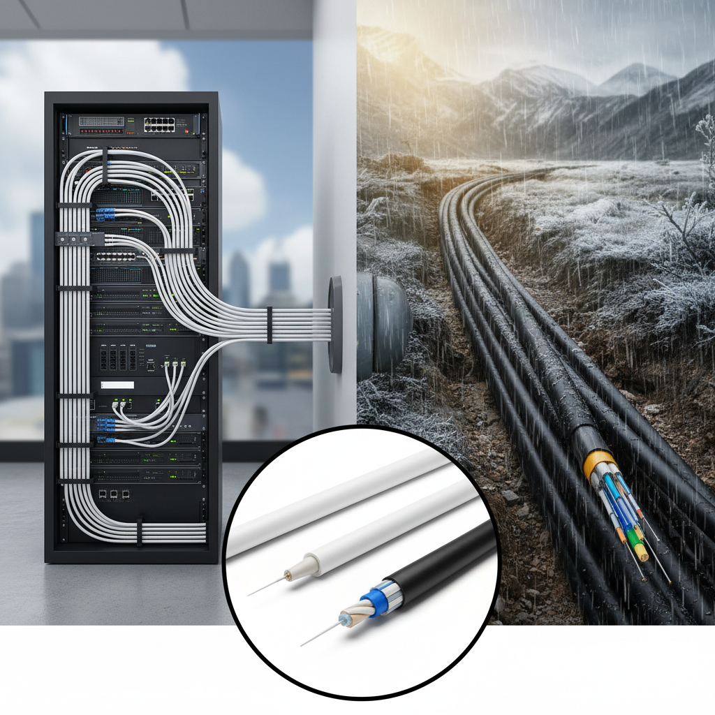 Understanding Drop Cable Types: A Comprehensive Guide for Fiber Optic Solutions