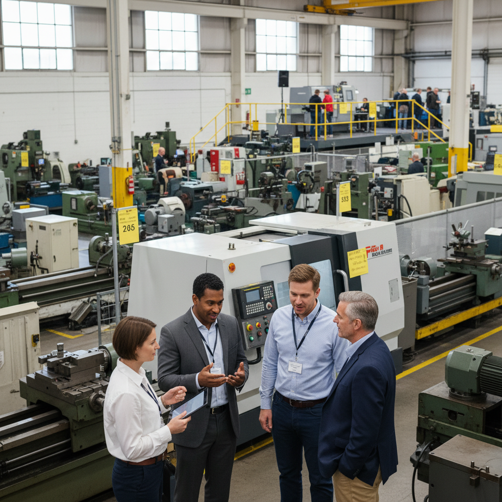 How to Find the Best Deals at Machine Tool Auctions with Industry Insights