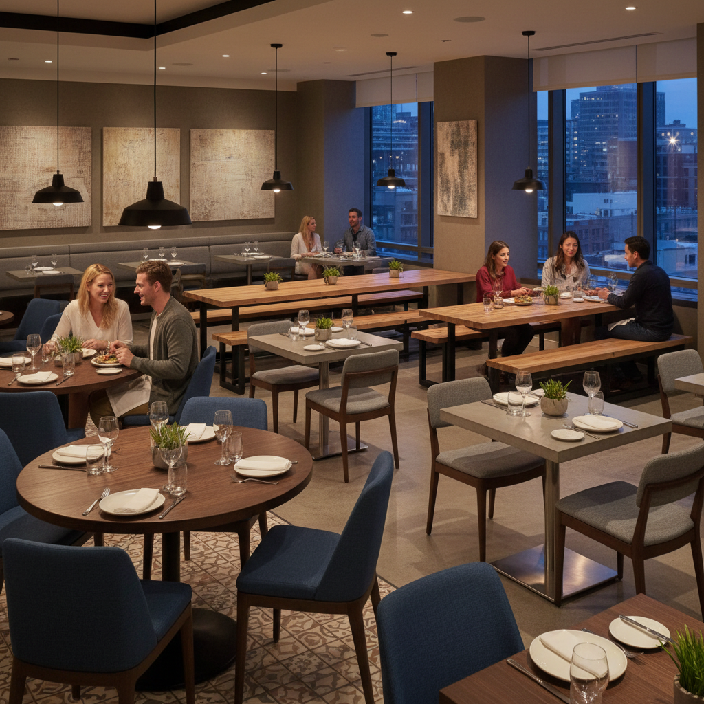 Why Choosing the Right Tables for Your Restaurant Can Boost Customer Satisfaction