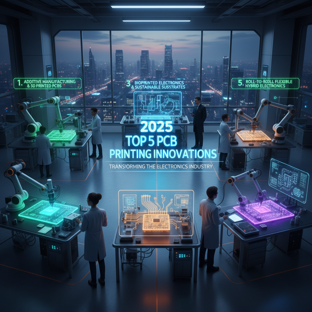2025 Top 5 PCB Printing Innovations Transforming the Electronics Industry