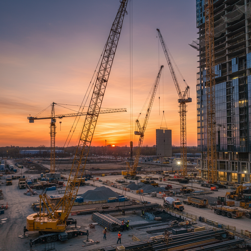 Why Investing in Construction Cranes Boosts Project Efficiency and Reduces Costs