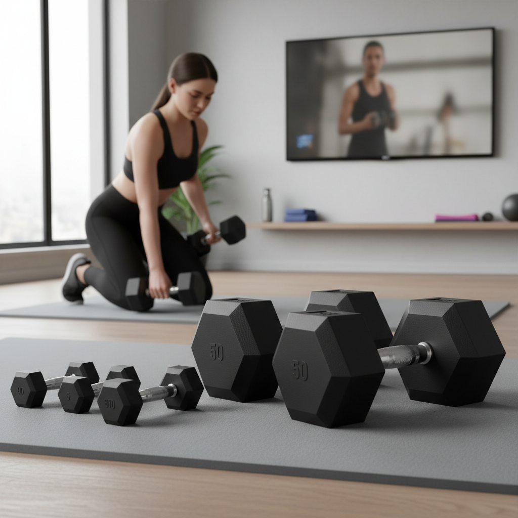 2025 How to Choose the Best Rubber Coated Dumbbells for Home Workouts