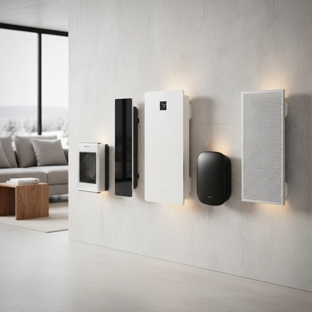 2025 Top 5 Wall Mounted Heaters: Efficient Heating Solutions for Every Home