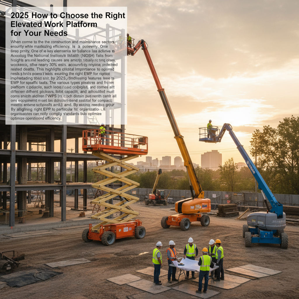 2025 How to Choose the Right Elevated Work Platform for Your Needs