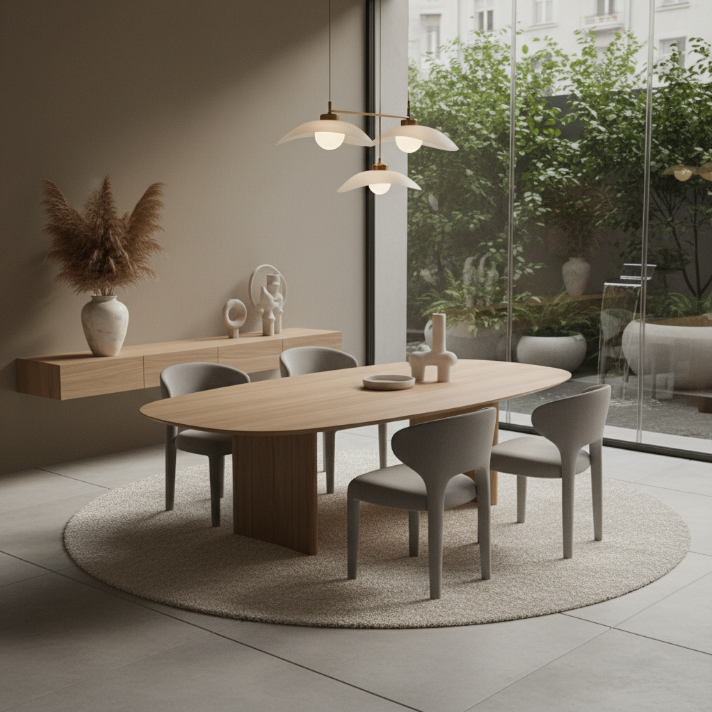 Top 10 Oval Table Designs for Stylish Home Decor and Functional Living Spaces