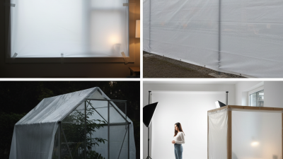 How to Use Opaque Plastic Sheeting for Effective Light Blockage and Privacy