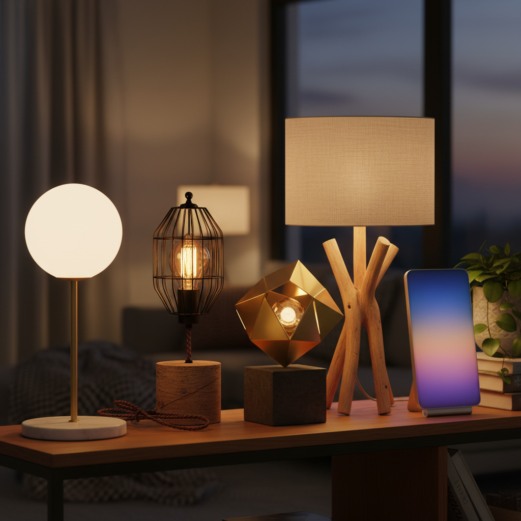 2025's Top 5 Night Lamps: Illuminate Your Space with Style and Comfort