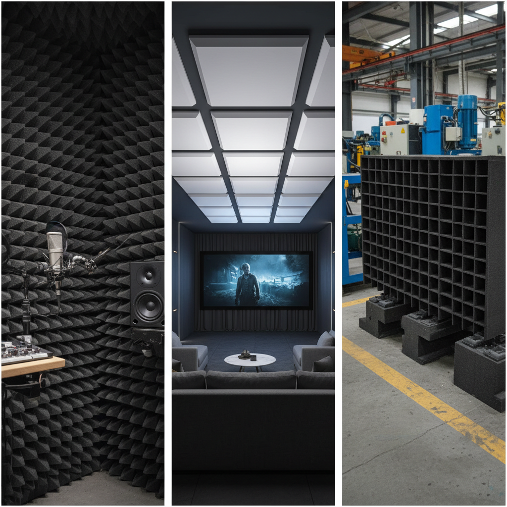 What is Sound Proof Foam and How It Transforms Your Acoustic Space?
