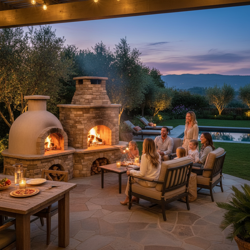 Why You Need an Outdoor Fireplace Oven for Your Backyard Gatherings